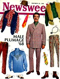 NEWSWEEK: Male Plumage 1968